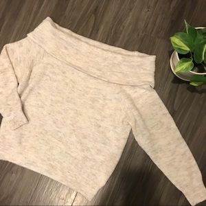 H&M Off the Shoulder Sweater